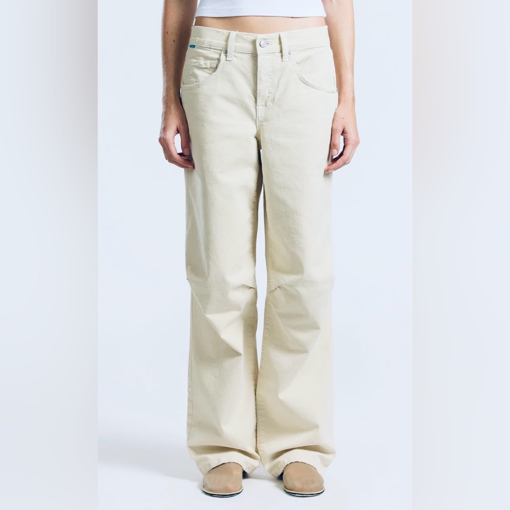 Cotton Citizen Cream Women Jeans Mila Pant